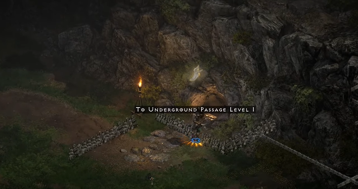 underground passage Diablo 2 Resurrected 