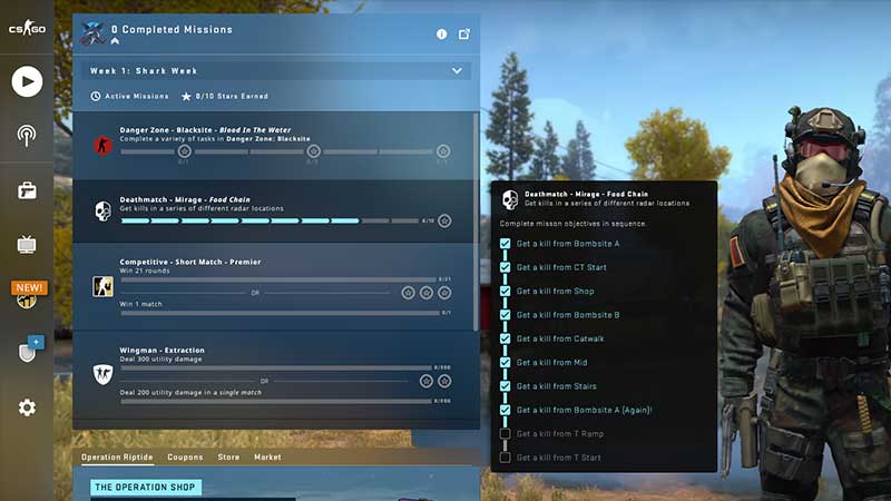 CS:GO - Operation Riptide Update
