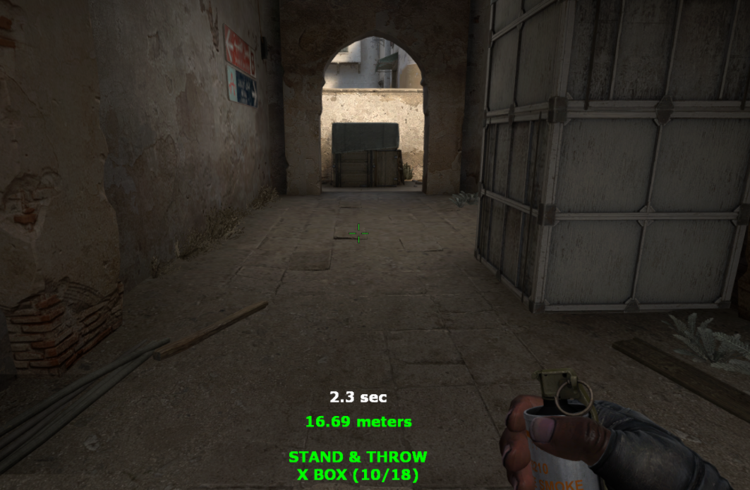 smoke spots in Dust 2