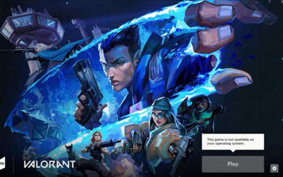 this game is not available on your operating system" error