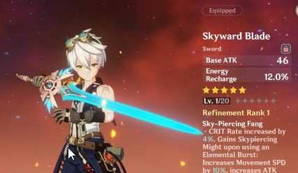 Best Weapons And Artifacts For Bennett in Genshin Impact