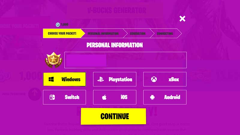 FnKings Fortnite: Free V bucks