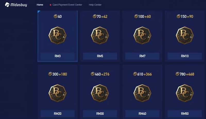 battle coins midasbuy