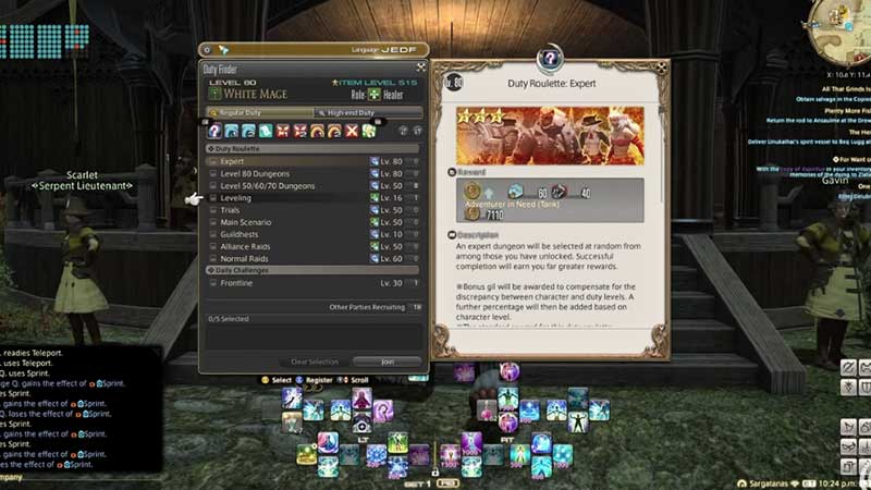 Final Fantasy XIV Leveling Guide