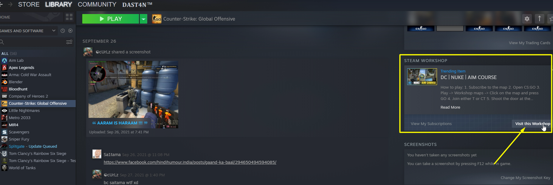 CSGO Crosshair Generator 