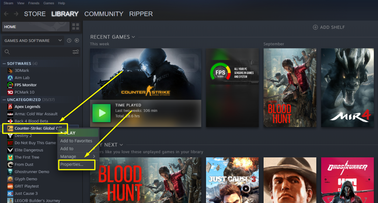 best launch options CS:GO