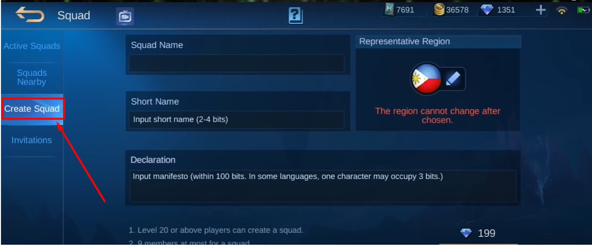 Mobile Legends Squad Names Guide