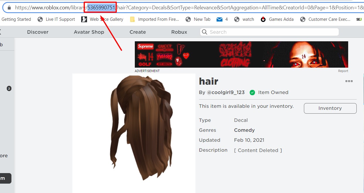 Roblox Decal IDs