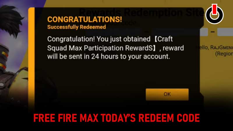 Free Fire Max Redeem Code