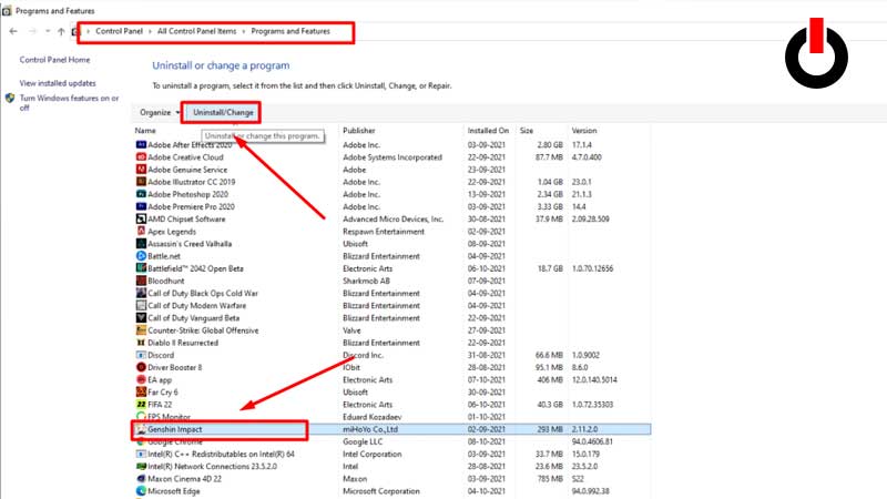 Genshin Impact Uninstall Guide