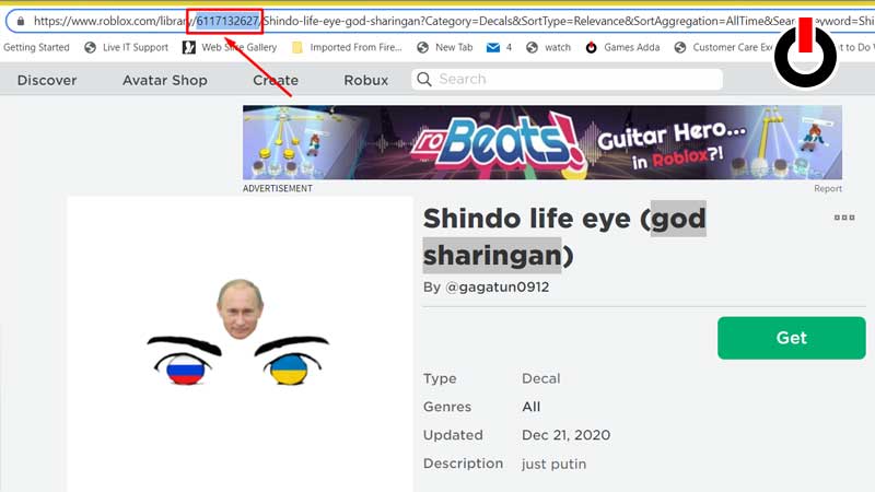Shindo Life Eye ID Codes