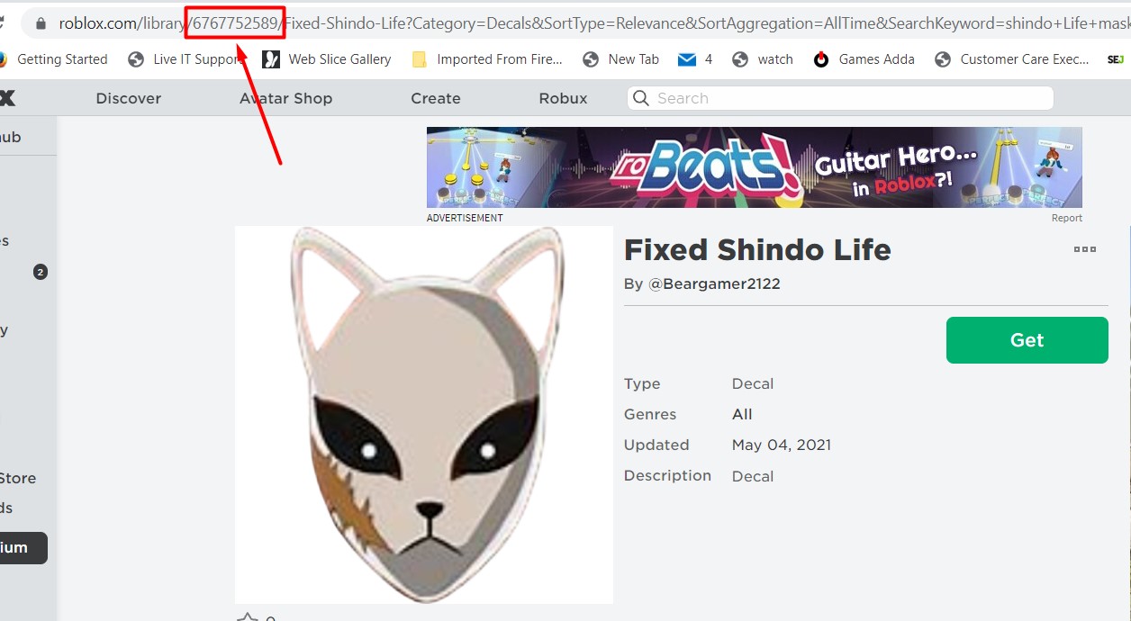 Shindo Life Mask ID Codes