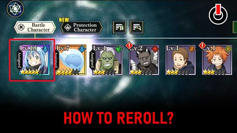 Slime Isekai Memories Reroll Guide