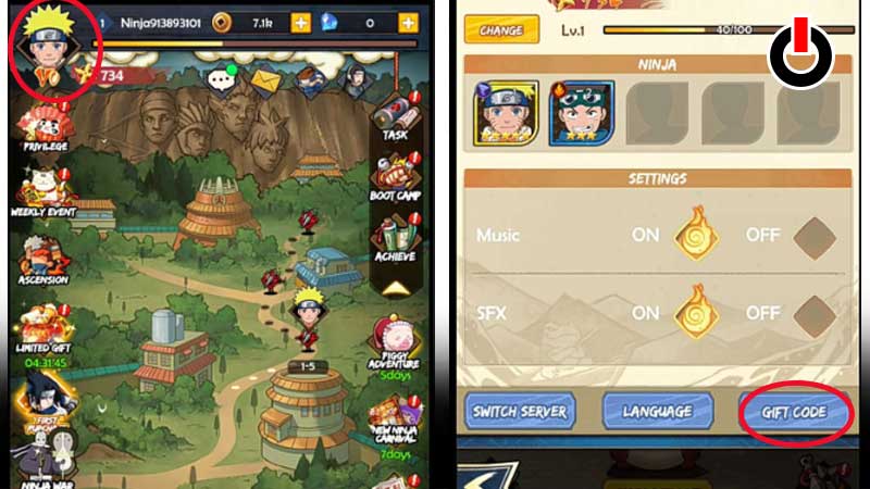 Ultimate Ninja AFK Codes