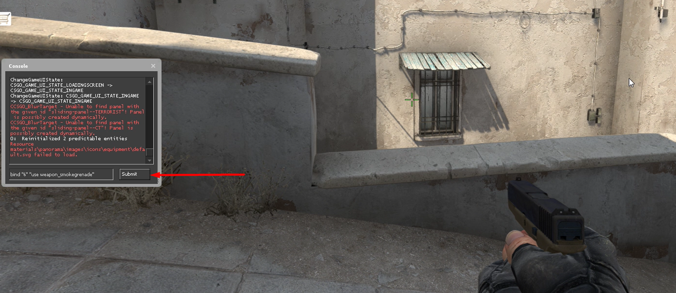 bind grenades in CS: GO