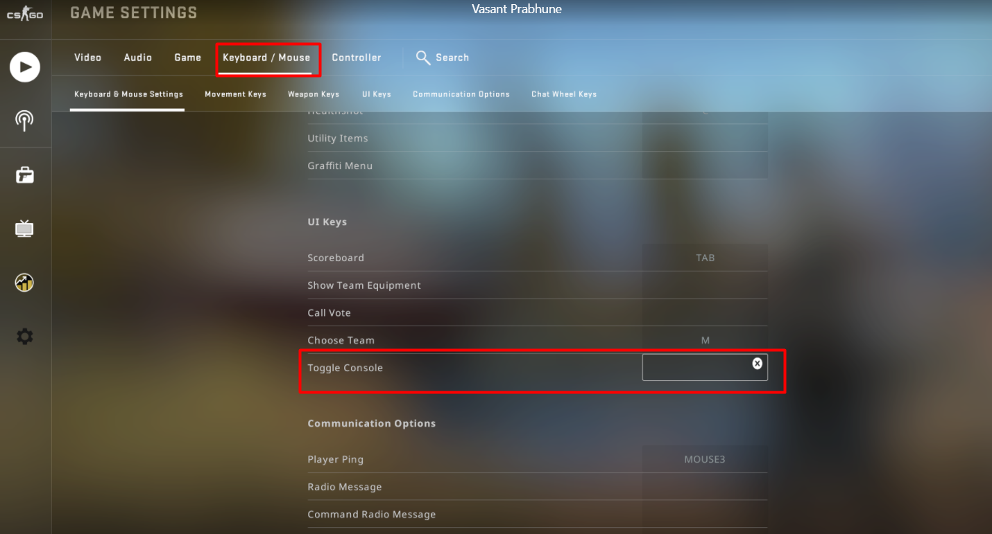 how to open console in CS: GO