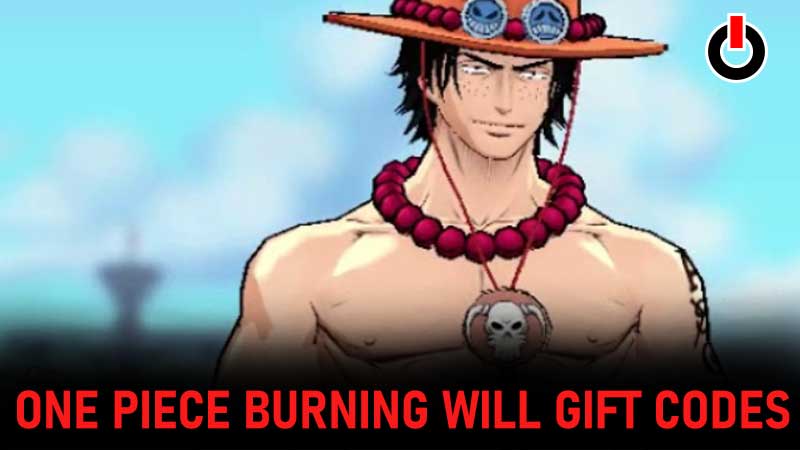one piece burning will gift code