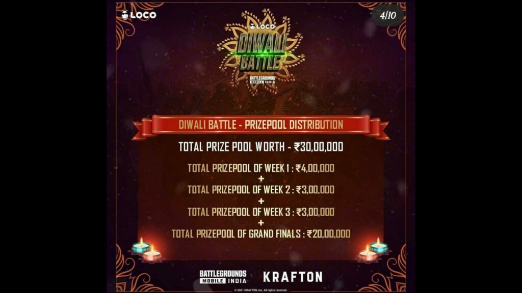 diwali battle BGMI