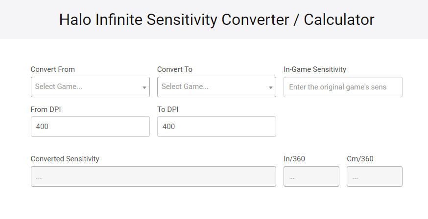 Valorant to Halo Infinite Sens