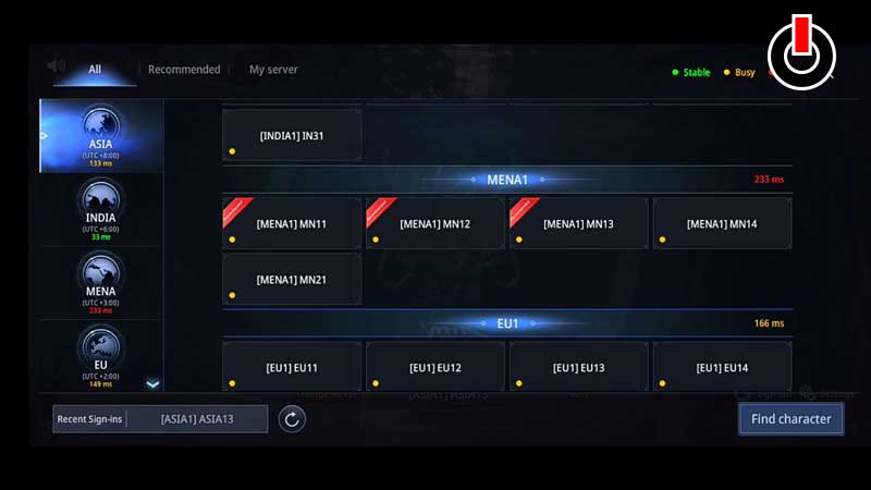 MIR4 Change Server Guide