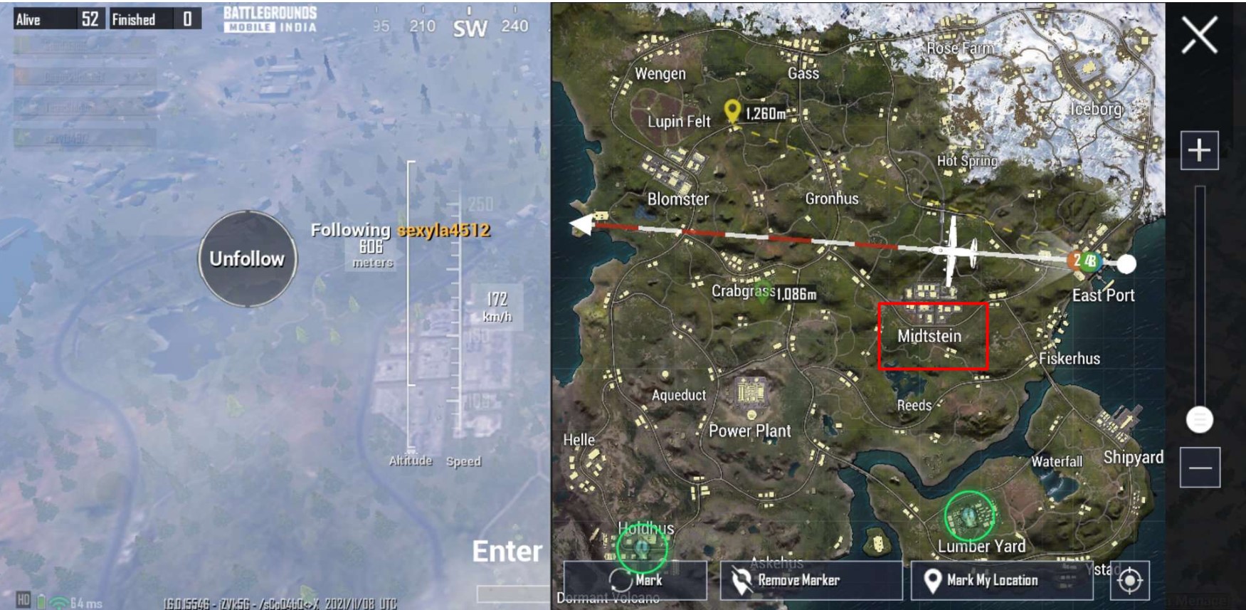 FAMAS in BGMI Locations