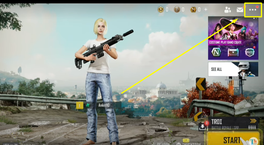 PUBG New State gyroscope not working