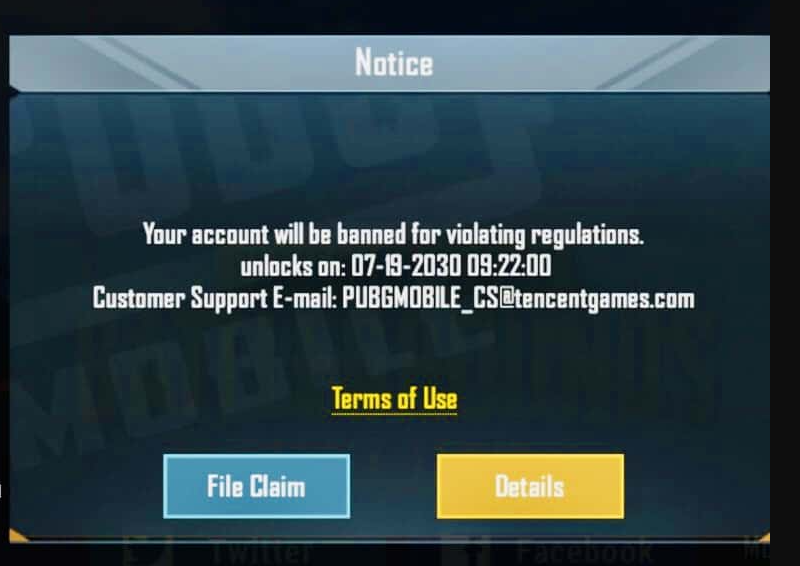 Unban PUBG New State Account