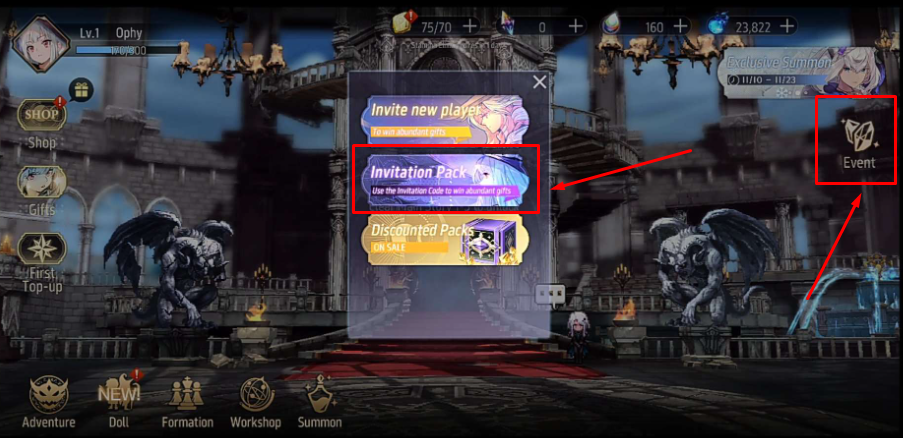 Revived witch invitation codes