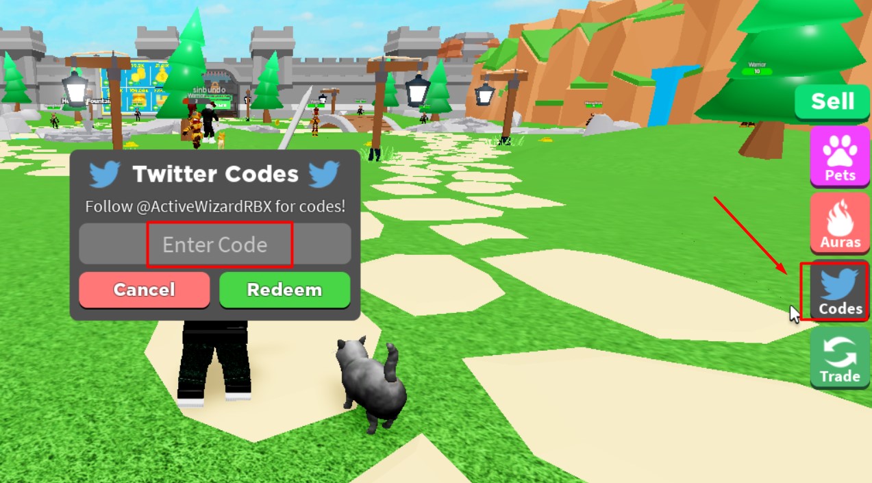 Warrior Simulator Codes