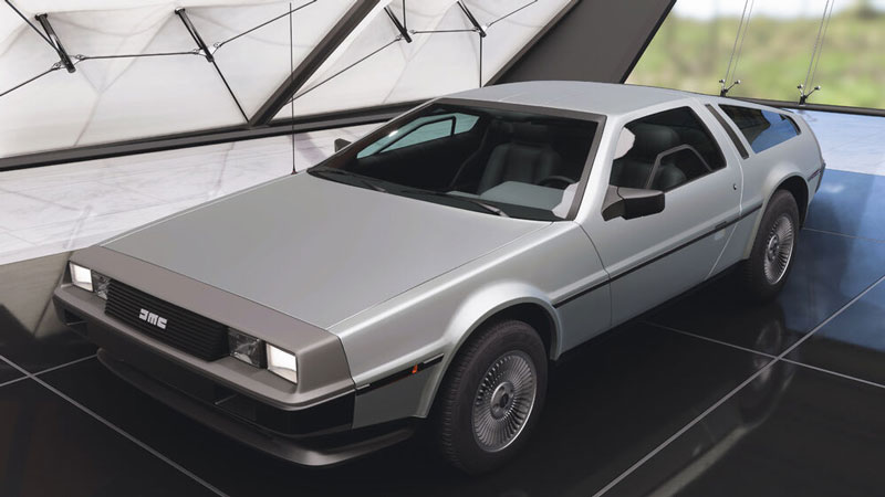 Forza Horizon 5 DMC DeLorean Glitch: Get Back To The Future Car
