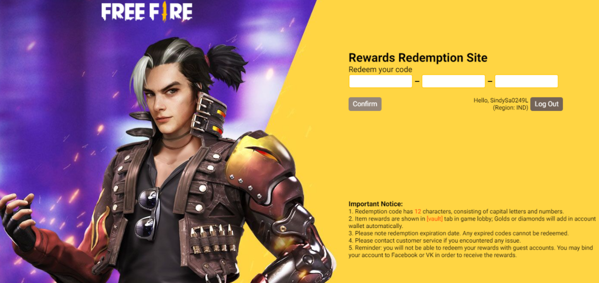 FFAC redeem codes
