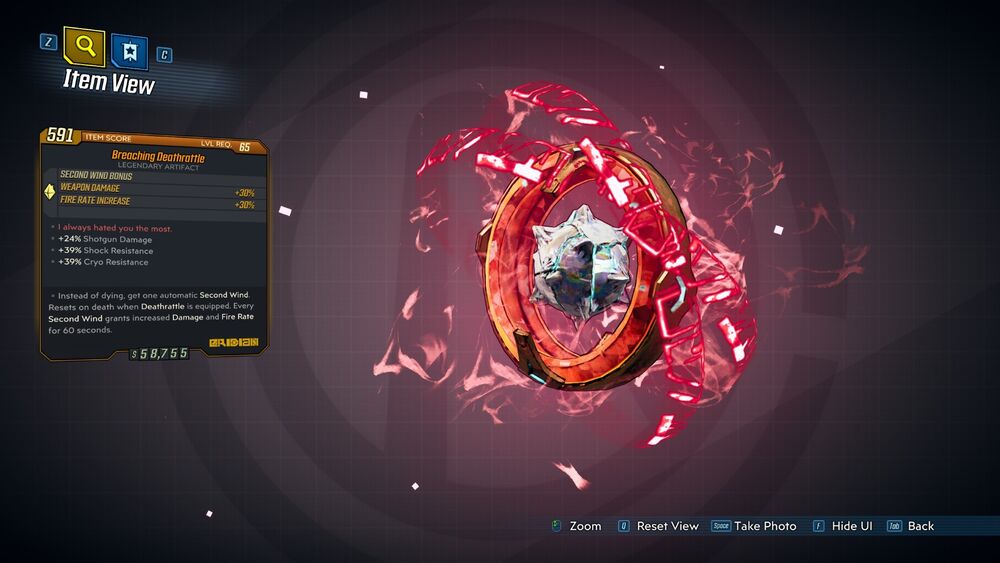 BORDERLANDS 3 ARMS RACE LEGENDARY WEAPONS LIST
