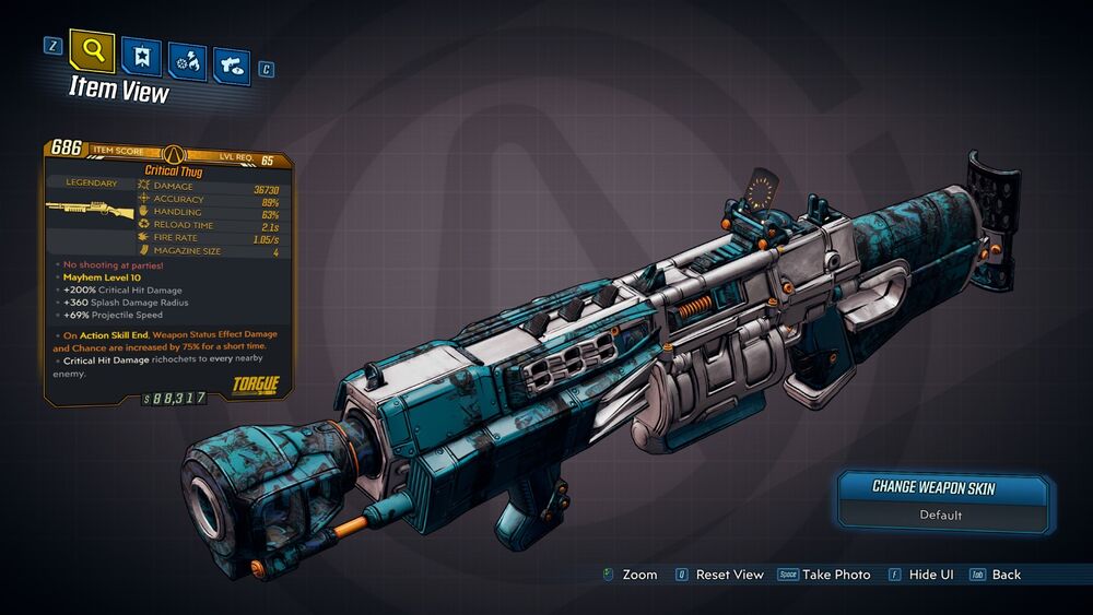 BORDERLANDS 3 ARMS RACE LEGENDARY WEAPONS LIST