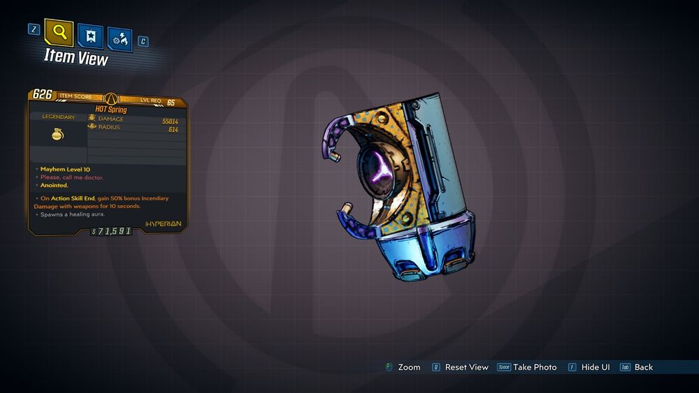 BORDERLANDS 3 ARMS RACE LEGENDARY WEAPONS LIST