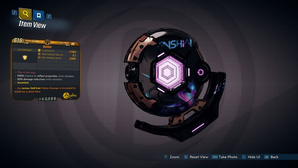 BORDERLANDS 3 ARMS RACE LEGENDARY WEAPONS LIST