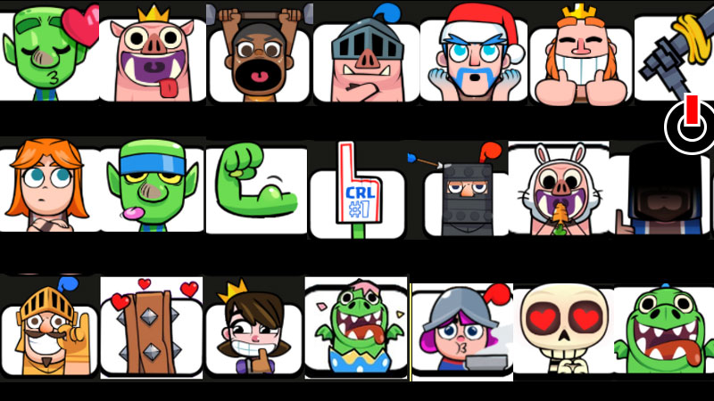 clash royale emote tier list