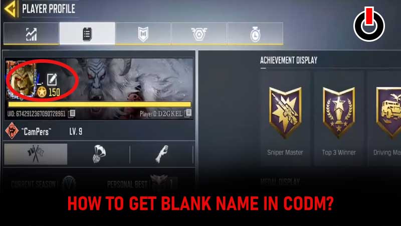 CODM Blank or Invisible Name Guide