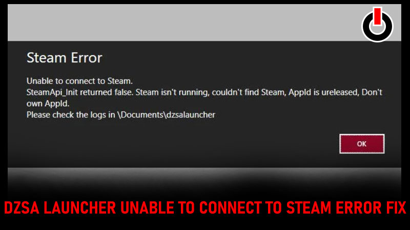 DZSA launcher unable to connect to steam