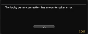 Endwalker 3001 error