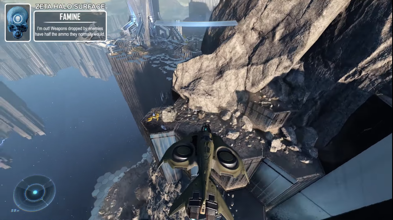 Famine Skull Locations Halo Inifnite