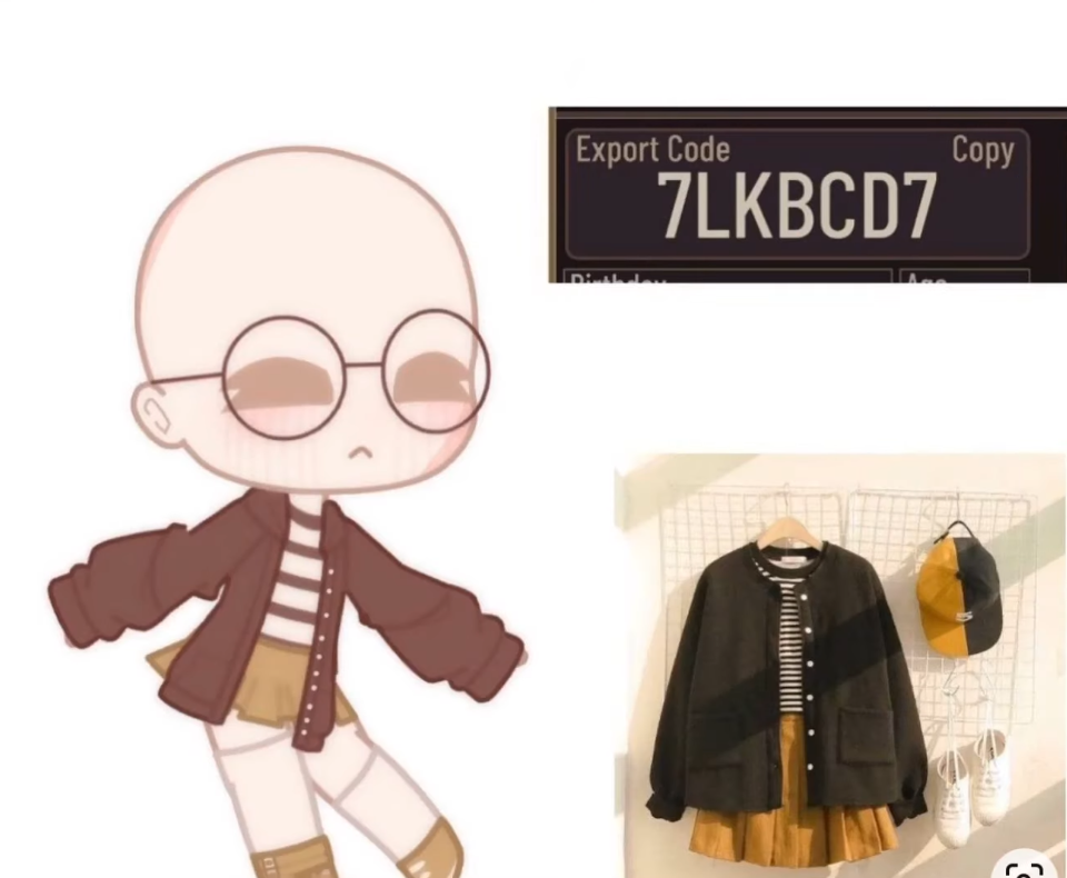 Gacha Outfit Ideas Vintage