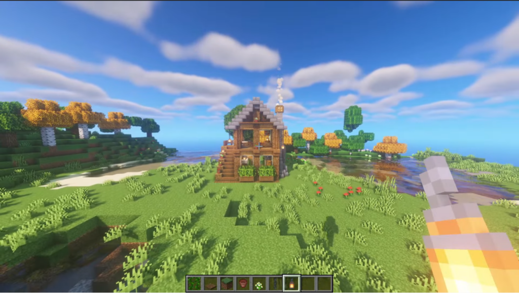 Minecraft Cottagecore house
