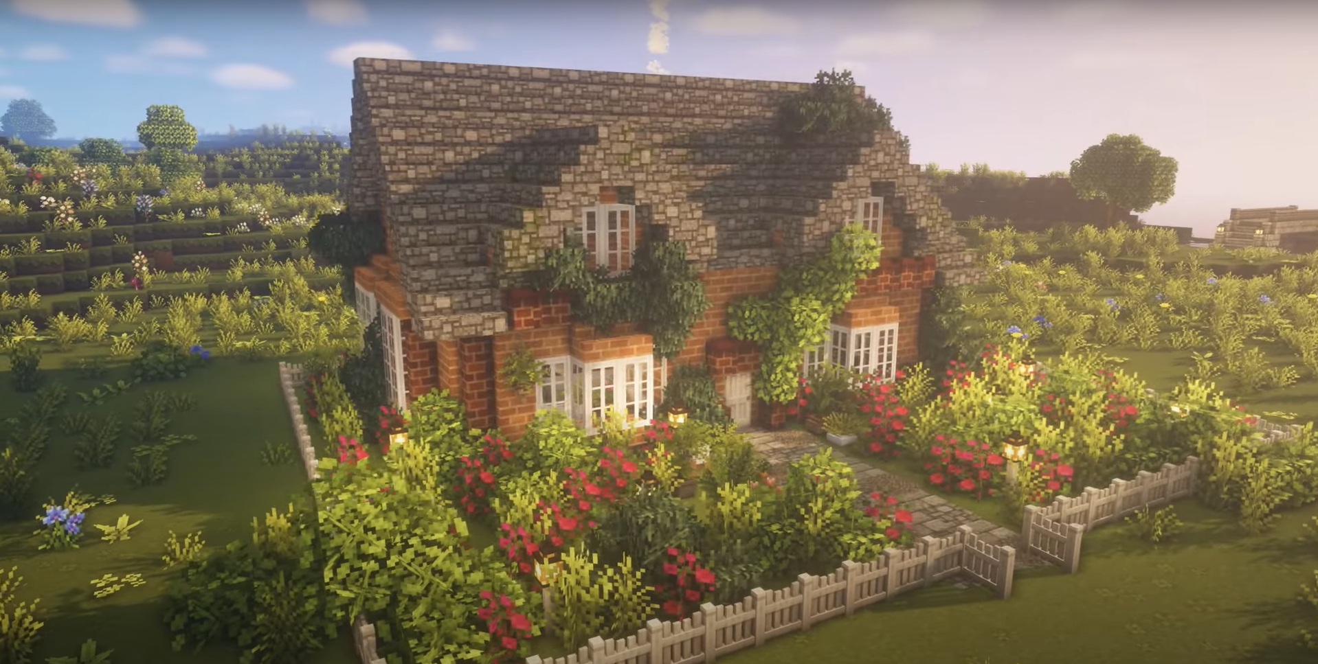 Minecraft Cottagecore house 9