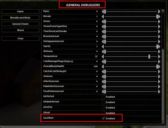 Project Zomboid Cheat