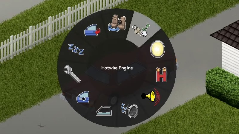 Project Zomboid Hotwire A Car
