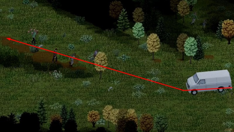 Project Zomboid Military Base location 3