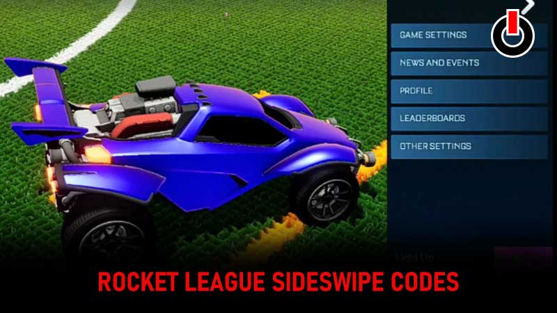 RL Sideswipe Codes