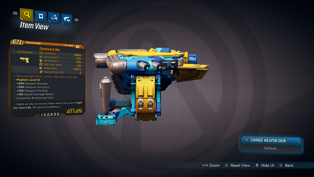BORDERLANDS 3 ARMS RACE LEGENDARY WEAPONS LIST