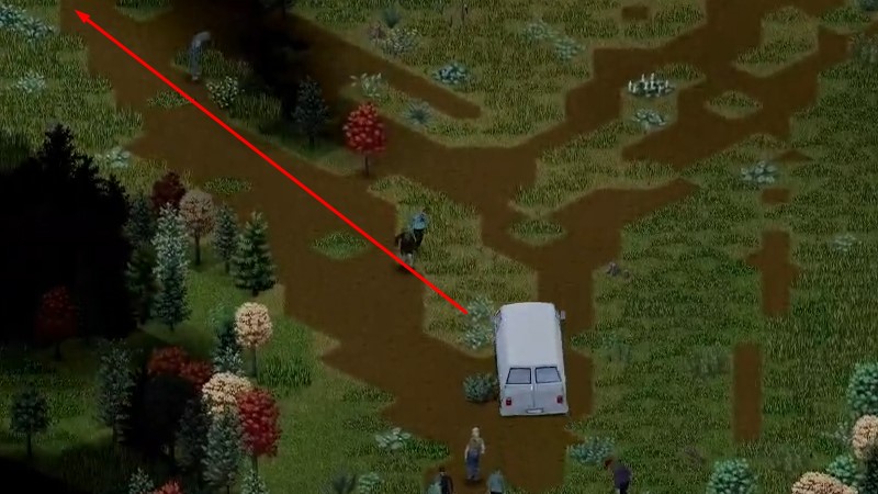 Road To Military Camp 6
