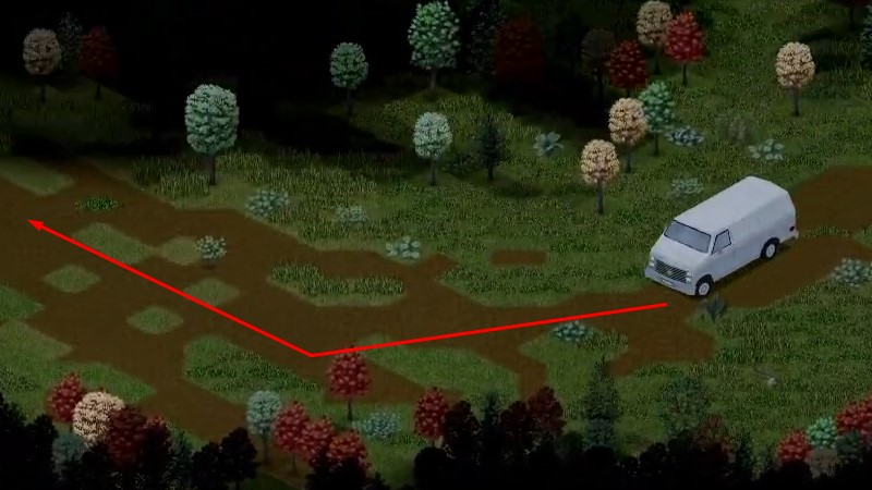 Road To Military Camp